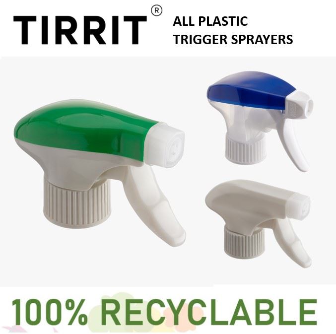 Meet Tirrit's 100% Recyclable All Plastic Trigger Sprayers