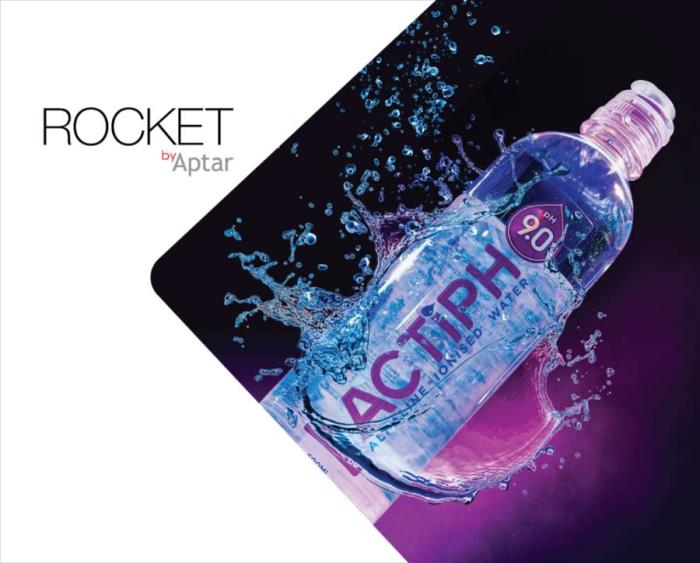 Aptar Food + Beverage Announces Launch of Its Rocket Sports Cap with ACTIPH Water