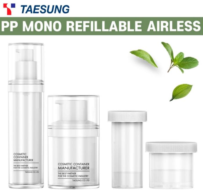 Keep it Refillable, Recyclable and Airless: Taesung’s Mono PP Refillable Editions