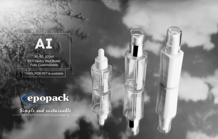 EPOPACK's Product of the Month: AI series PET bottles with a unique shape