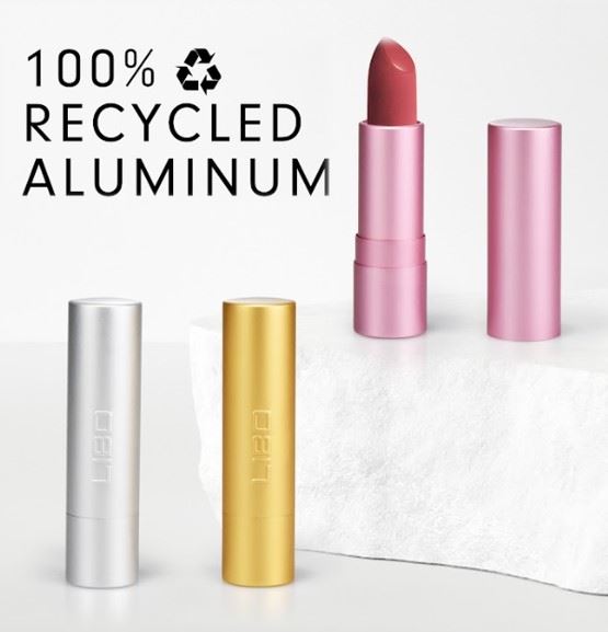 100% Recycled Aluminum Lipstick