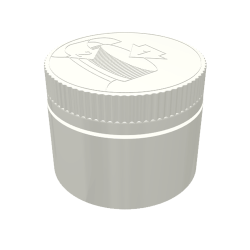 100ml Wide Neck Child-Resistant Polypropylene Jar with 63mm Neck