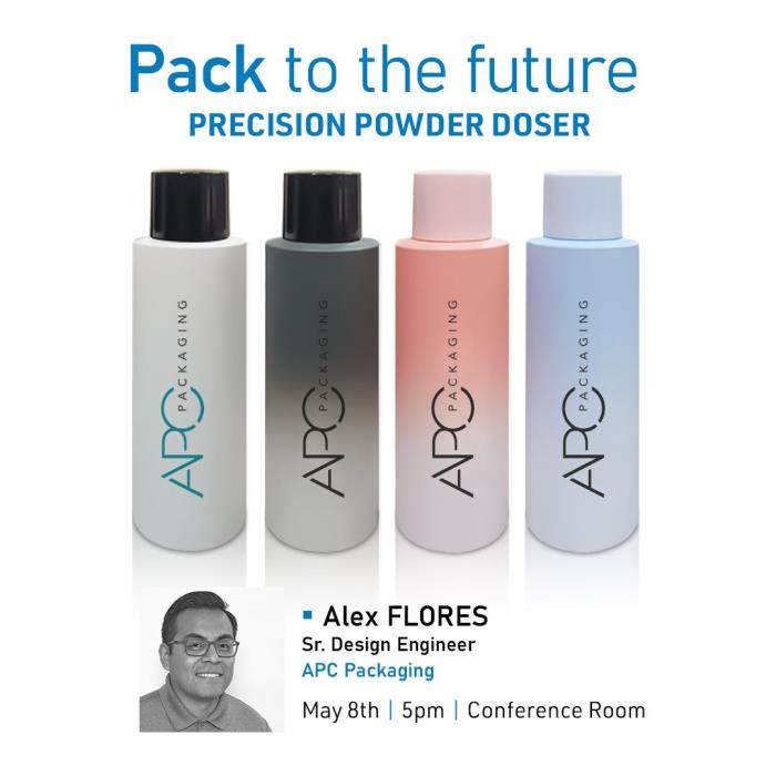 APC Packaging Presents New Precision Powder Doser at LuxePack in NY