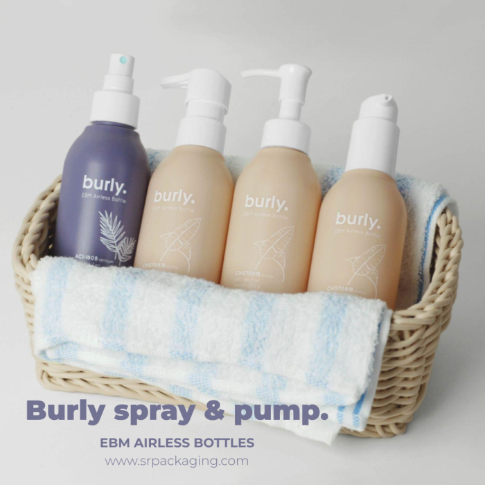 Embrace clean beauty with an EBM airless bottle spray & pump