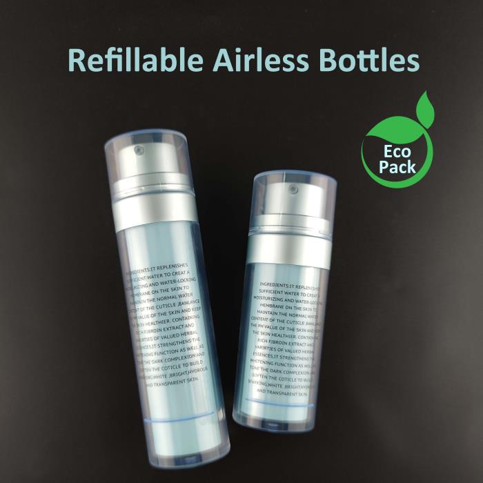 COPCO's refillable airless bottles