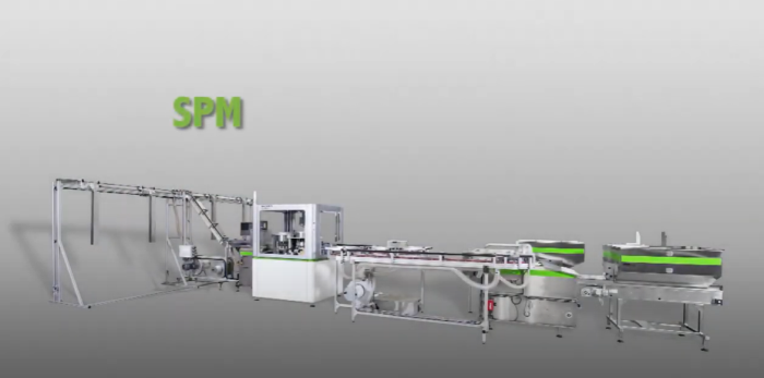 SPM - Fastest plastic closure TE-band finishing machine ¦ PackSys Global