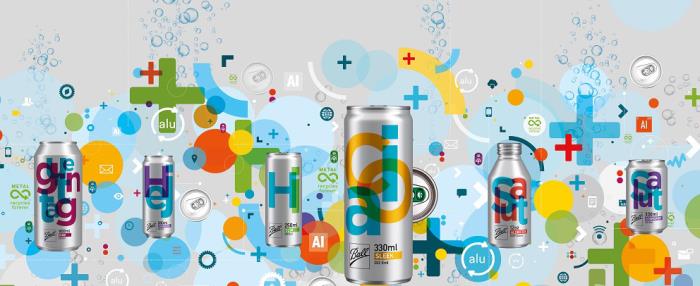 First flavored water to hit the Russian market, in striking Slim cans