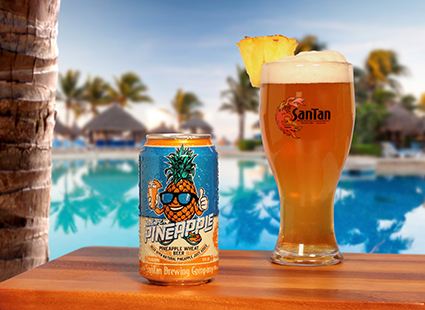 SanTan Brewing Company's Mr Pineapple Wheat Beer launches in redesigned Rexam can