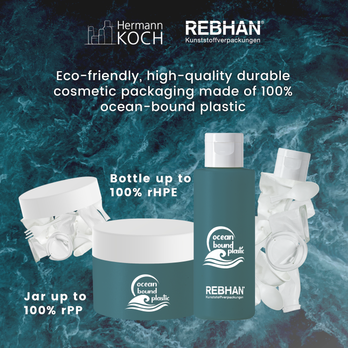New Material: Recycled PP from 100% Ocean Bound Plastic for Cosmetic Packaging
