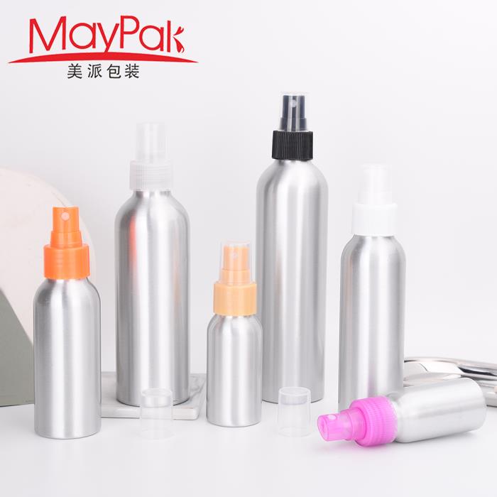 Aluminium Bottles for Cosmetic Sprays