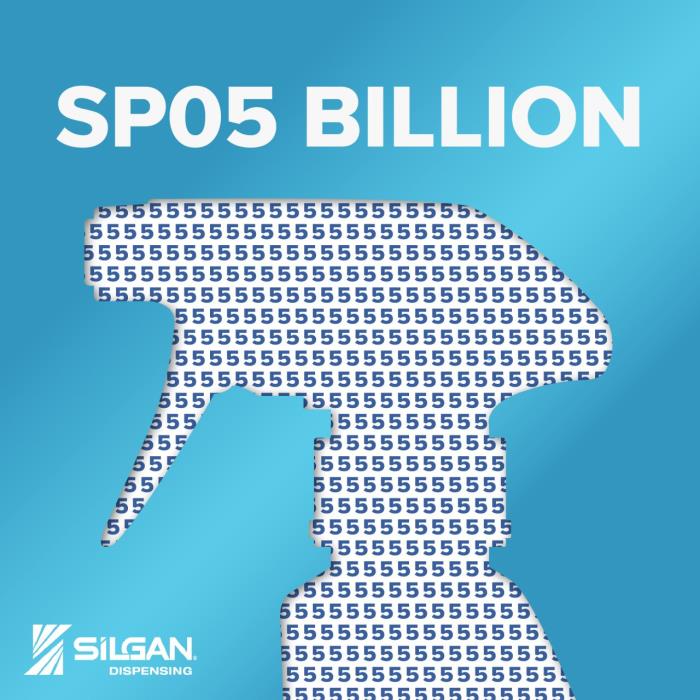 Silgan Dispensing Celebrates 5 Billion Sales of the SP05™ Trigger Sprayer 