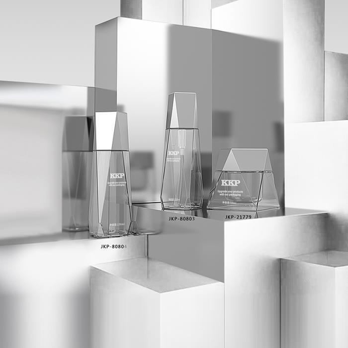 Angular Sculpted Skin Care Packaging To Exude Excellence