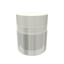 Airless Pump Glass Jar 50ml (#10588)