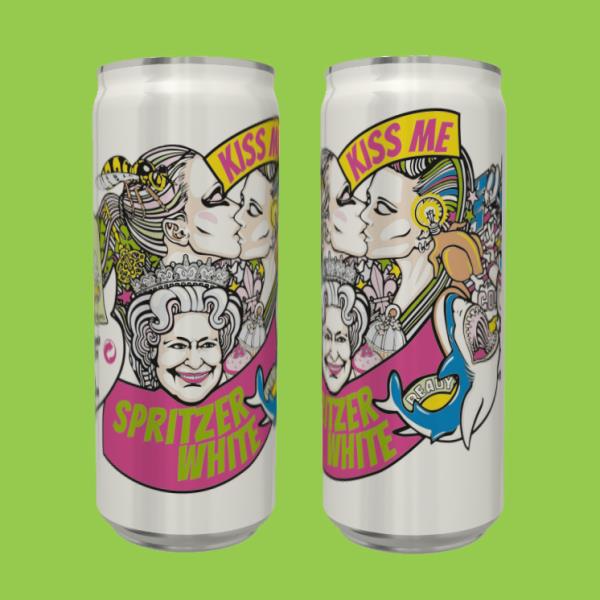 Tradition marries the modern with 'Kiss Me' spritzer in a can