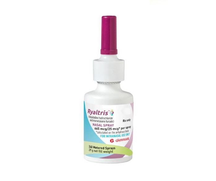 New FDA approved combination product with Aptar Pharma's VP3 nasal spray system