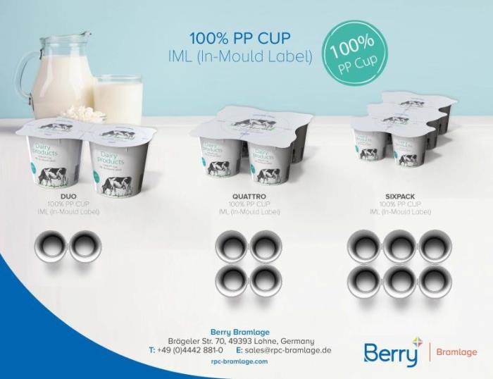 Berry Bramlage offers the latest in PP cups